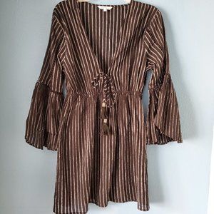 Blue Island, Size S, Black and White